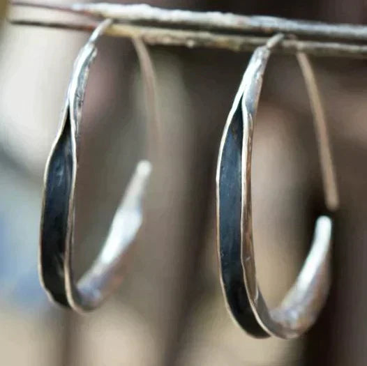 Bold Circular Hoop Earrings