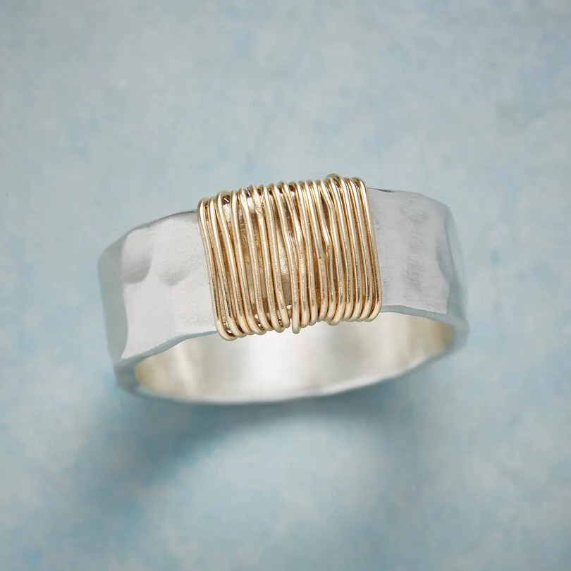 Vintage Gold and Silver Ring