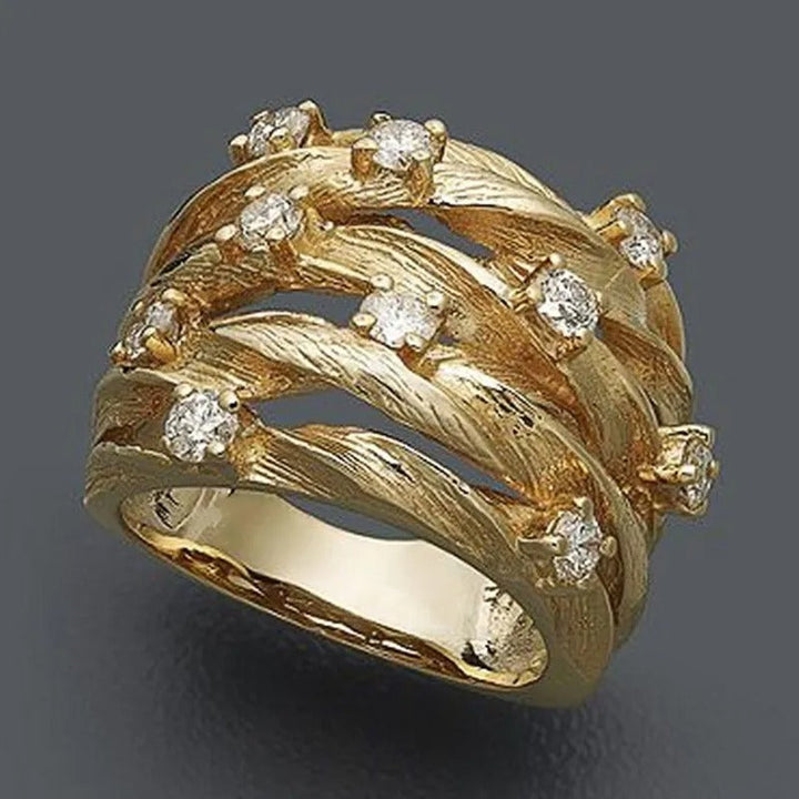 Vintage Gold Bohemian Ring