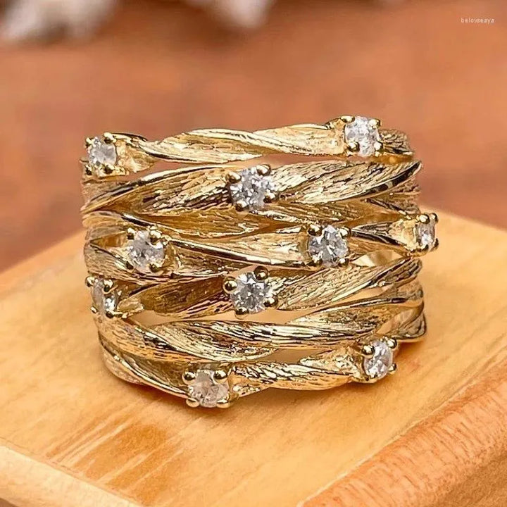 Vintage Gold Bohemian Ring
