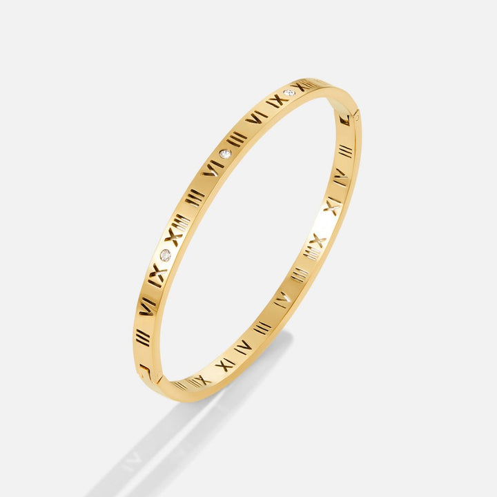 Roman Gold Bangle